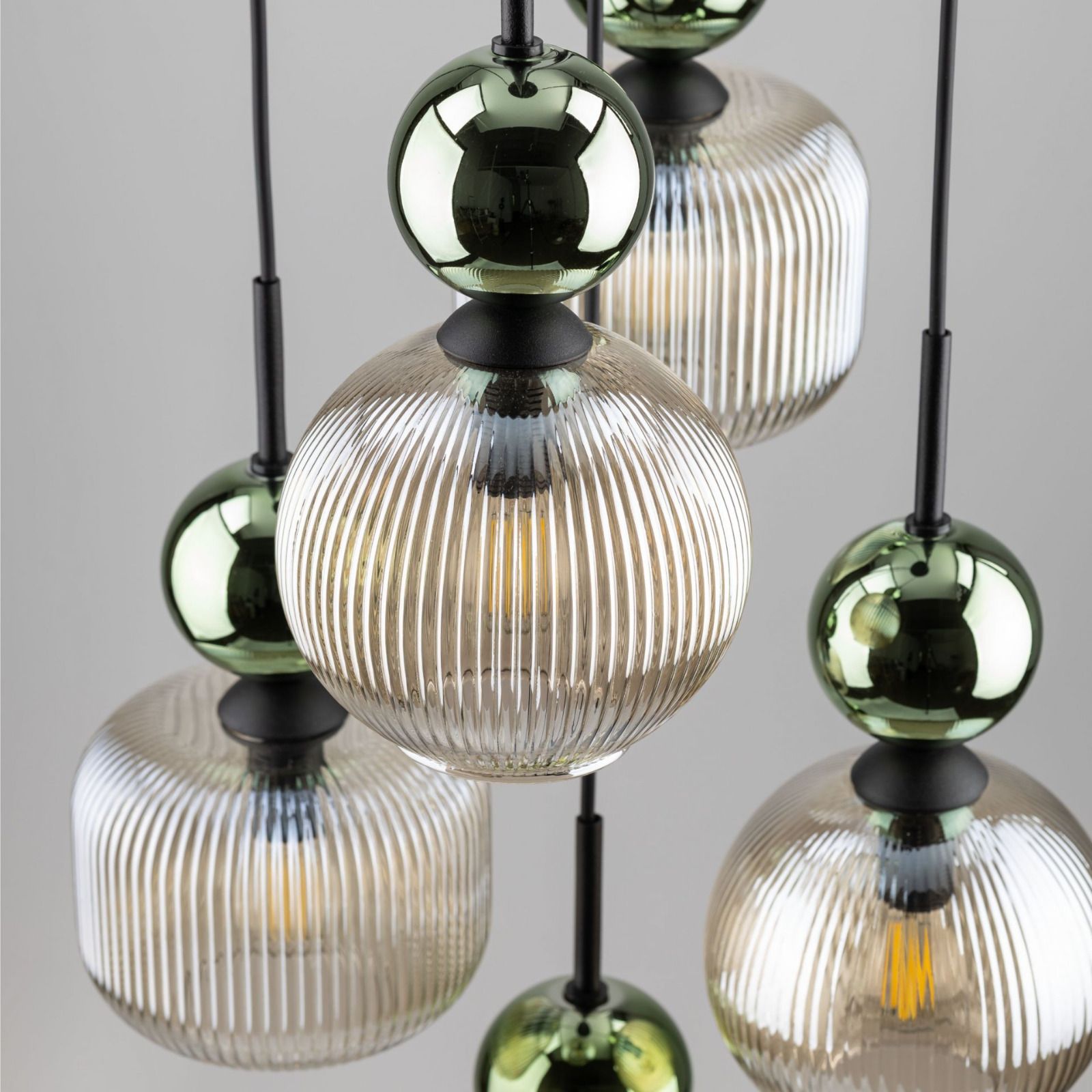 Lampa wisząca SOPHIA COGNAC Zielona 11149