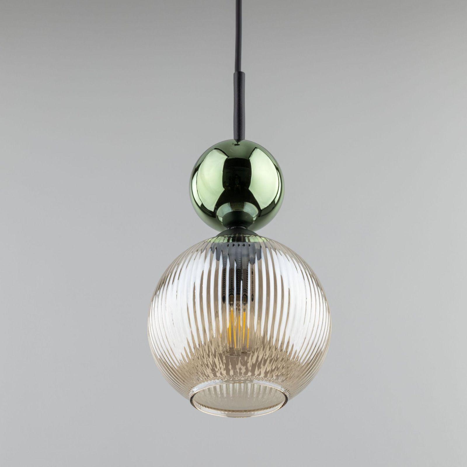 Lampa wisząca SOPHIA COGNAC Zielona 11145