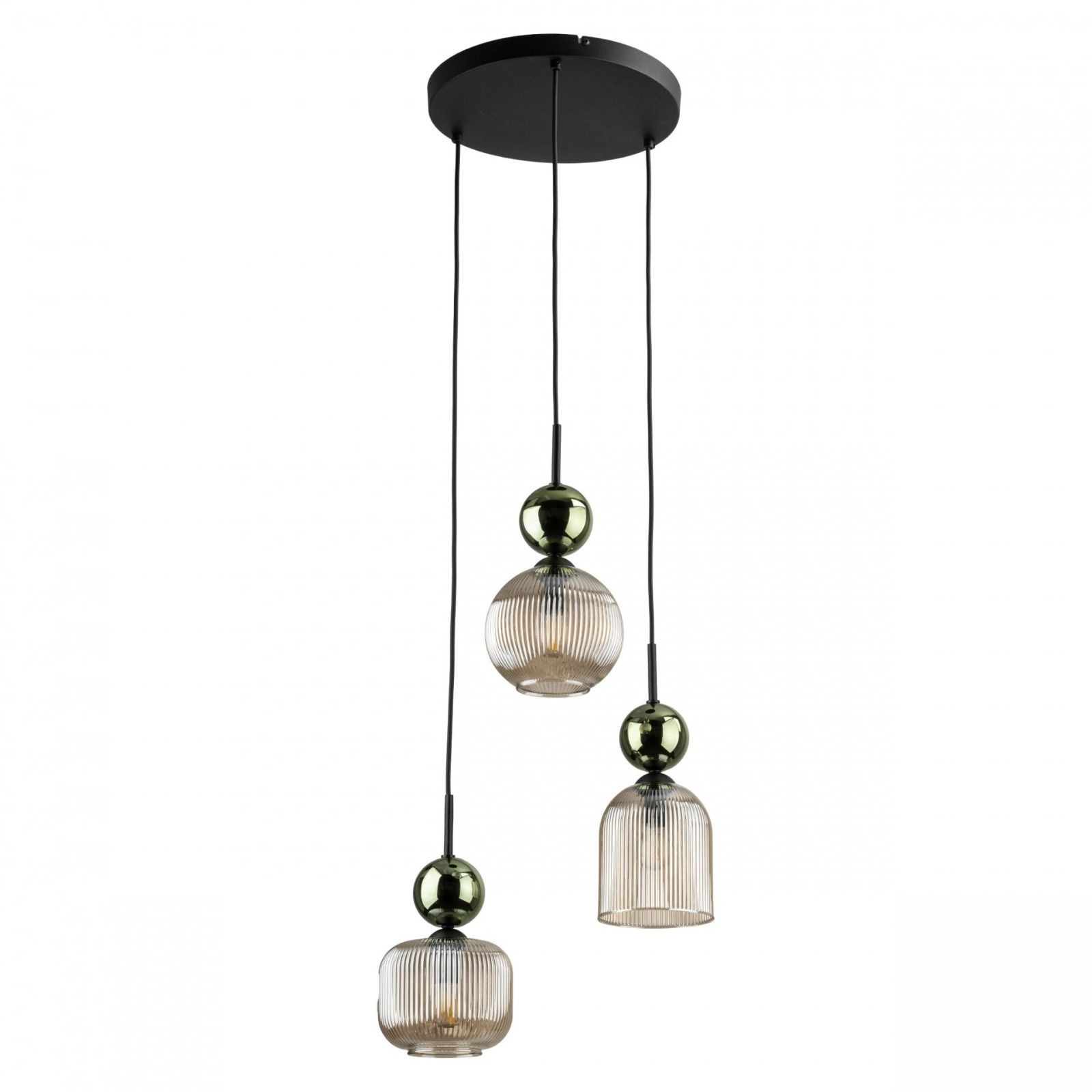 Lampa wisząca SOPHIA COGNAC Zielona 11148