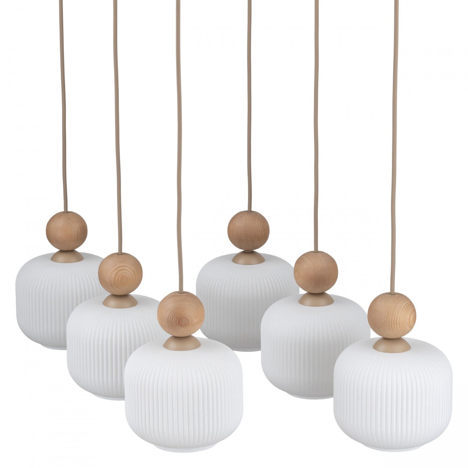 Lampa wisząca BALLO Brązowa 11052