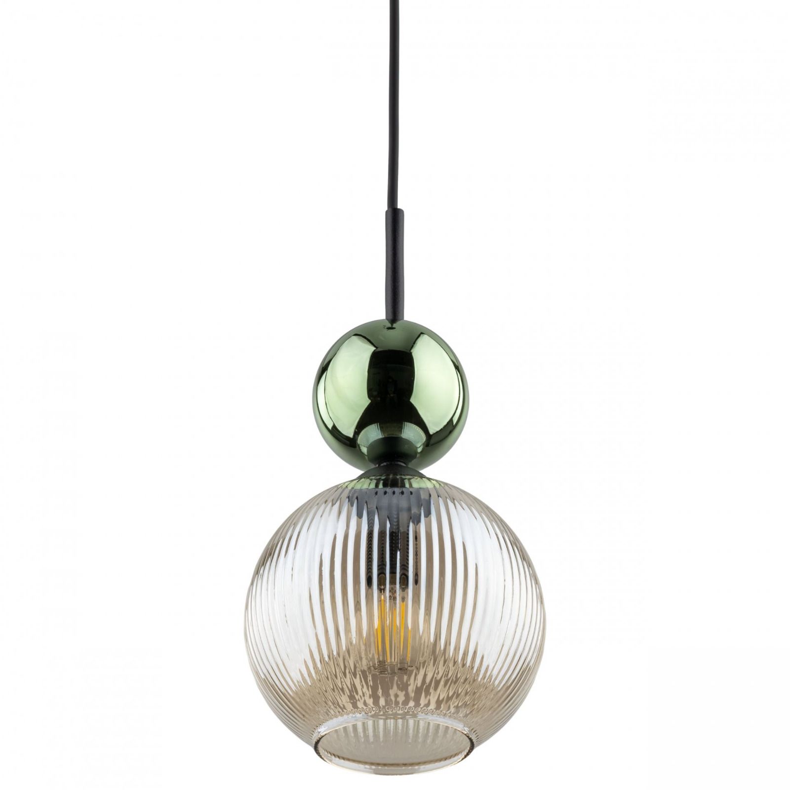 Lampa wisząca SOPHIA COGNAC Zielona 11145