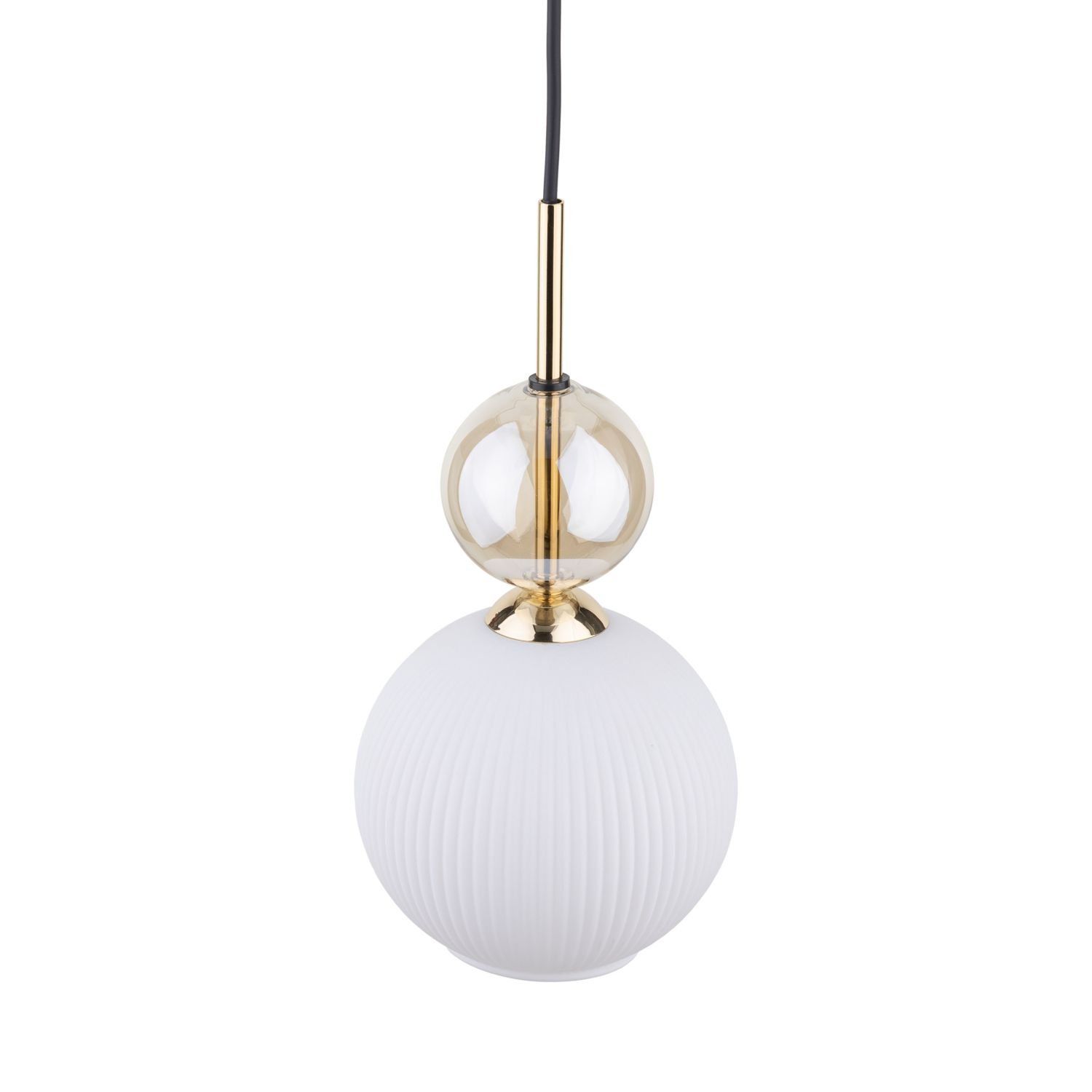 Lampa wisząca SOPHIA COGNAC Złota 11590