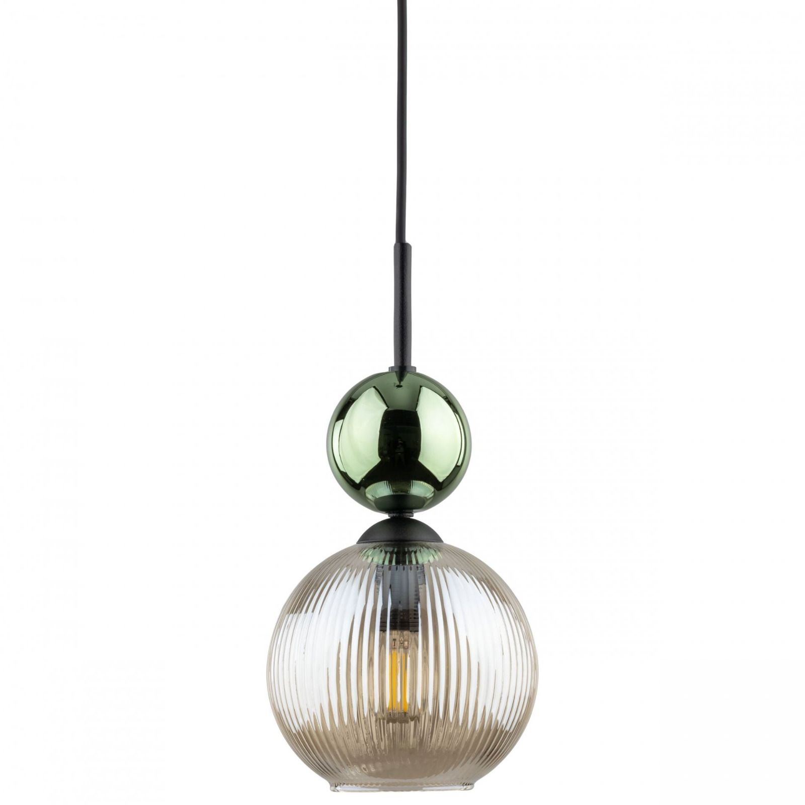 Lampa wisząca SOPHIA COGNAC Zielona 11145