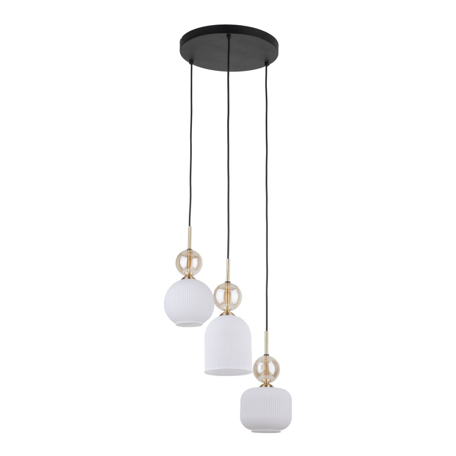Lampa wisząca SOPHIA COGNAC Złota 11592