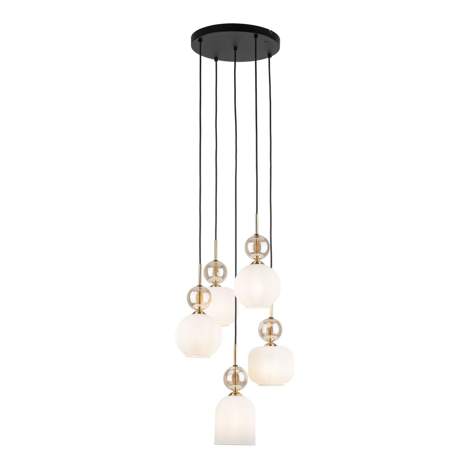 Lampa wisząca SOPHIA COGNAC Złota 11593