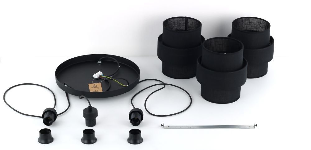 Lampa wisząca CALISTO Czarna 5981