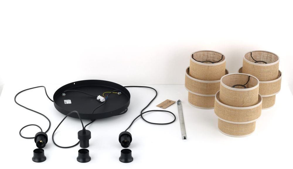 Lampa wisząca CALISTO Jutowa 6098