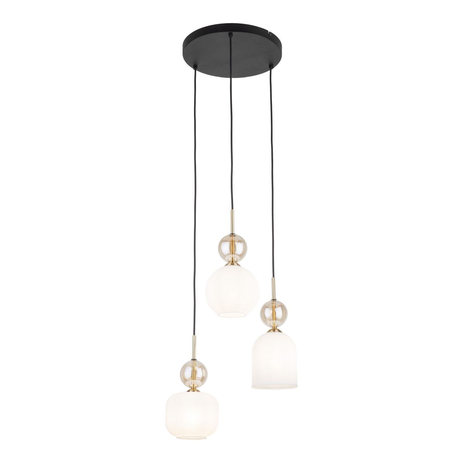 Lampa wisząca SOPHIA COGNAC Złota 11592