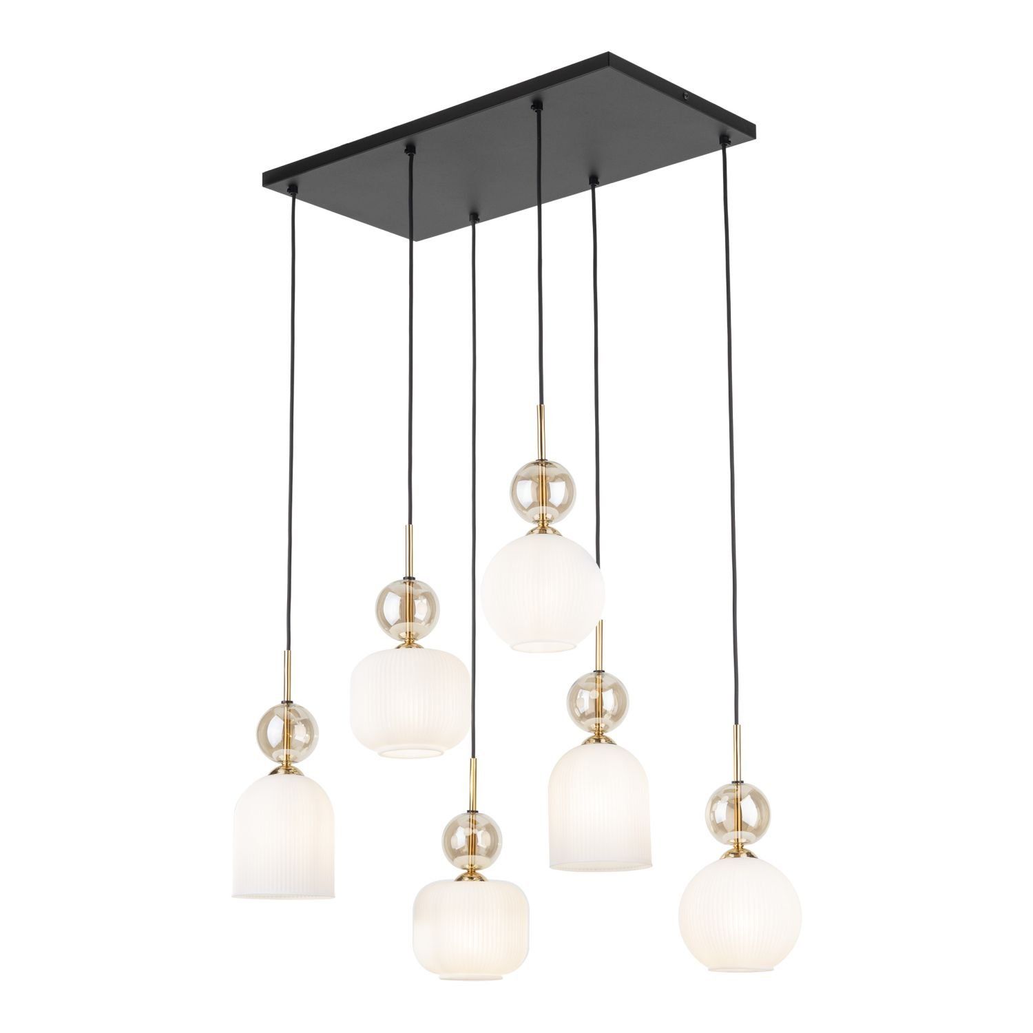 Lampa wisząca SOPHIA COGNAC Złota 11594
