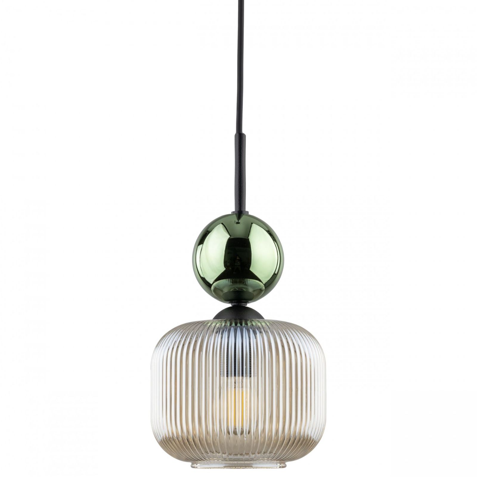 Lampa wisząca SOPHIA COGNAC ZIelona 11144