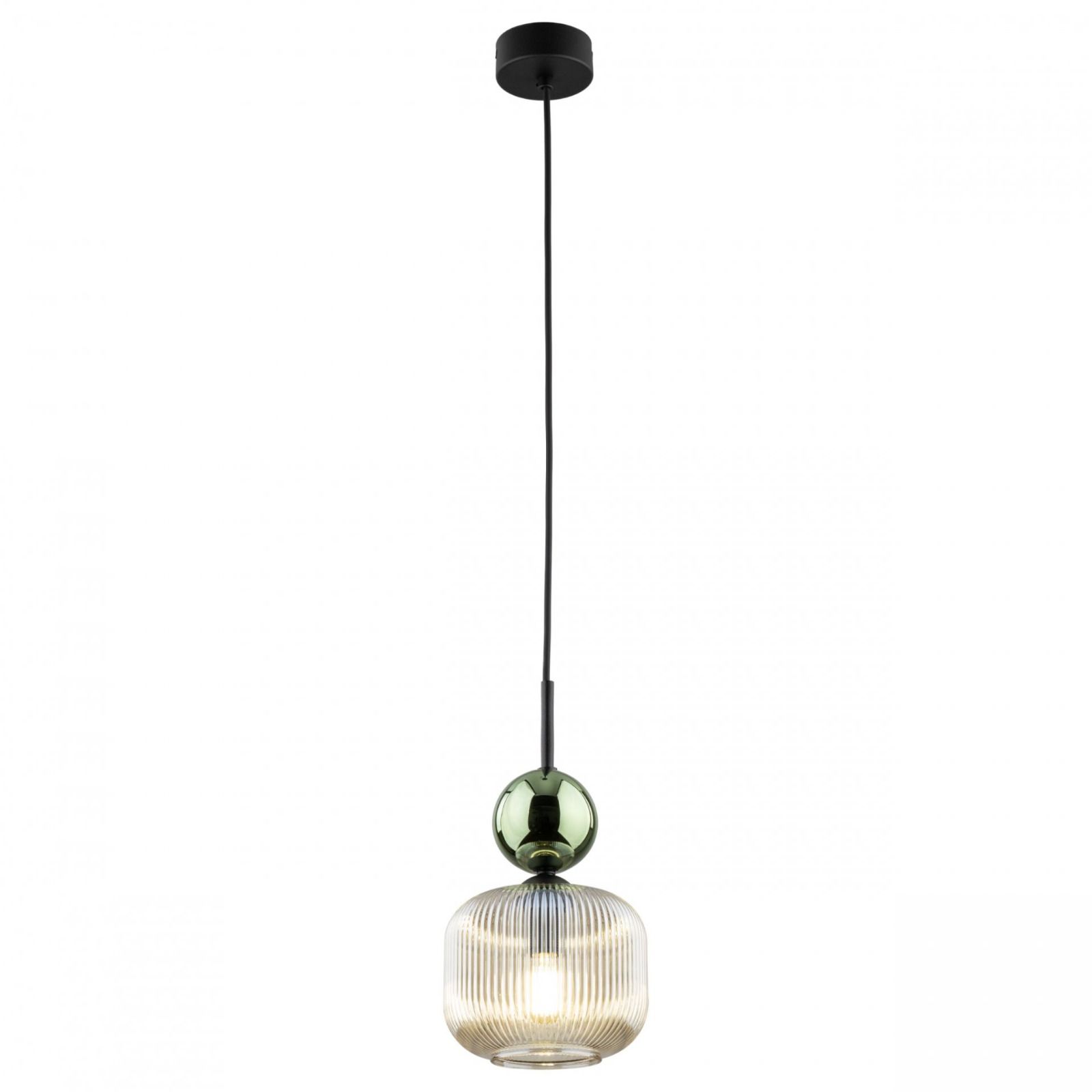 Lampa wisząca SOPHIA COGNAC ZIelona 11144