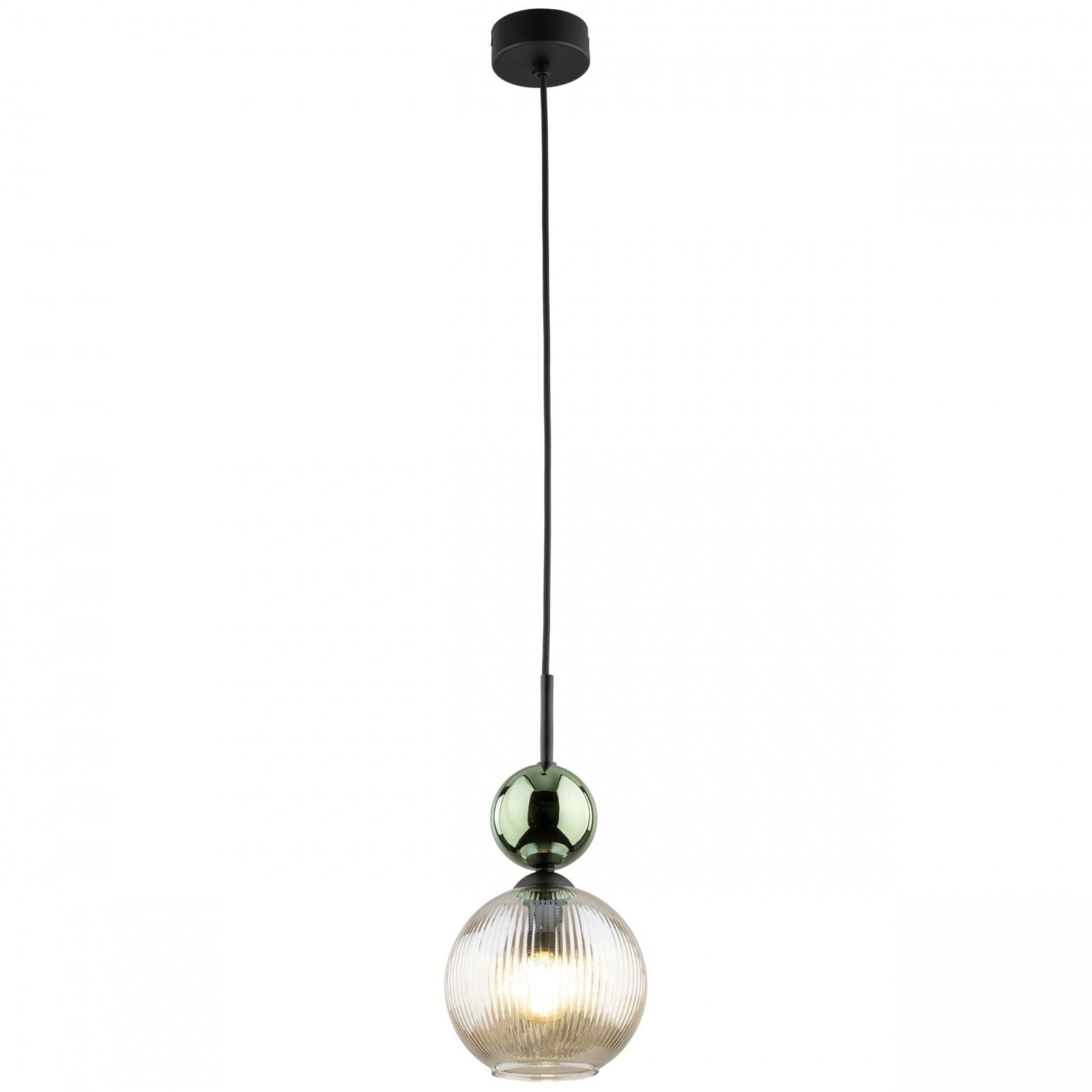 Lampa wisząca SOPHIA COGNAC Zielona 11145
