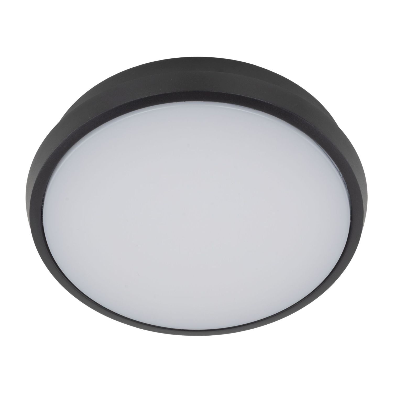 Plafon zewnętrzny LED SFERIS Czarny śr. 24,5 cm