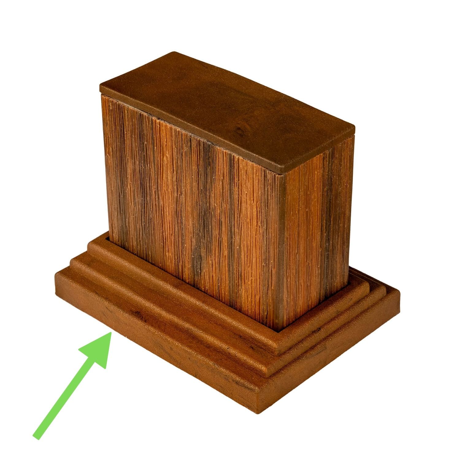 Element mocujący do profili dekoracyjnych 9 x 4 cm Premium Teak Element mocujący do profili dekoracyjnych 9 x 4 cm Premium Teak