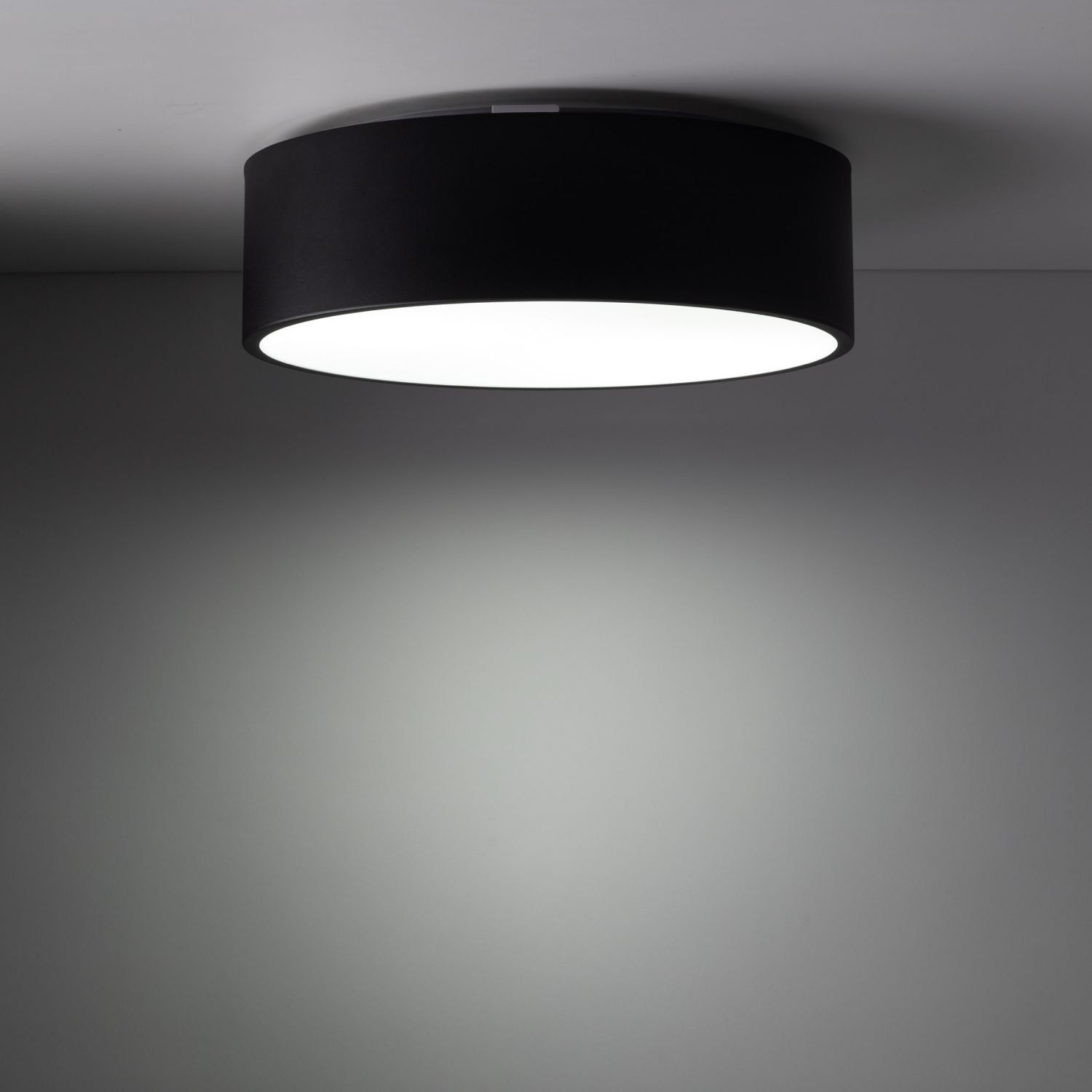 Oprawa natynkowa zewnętrzna LIVO Czarna śr. 40 cm