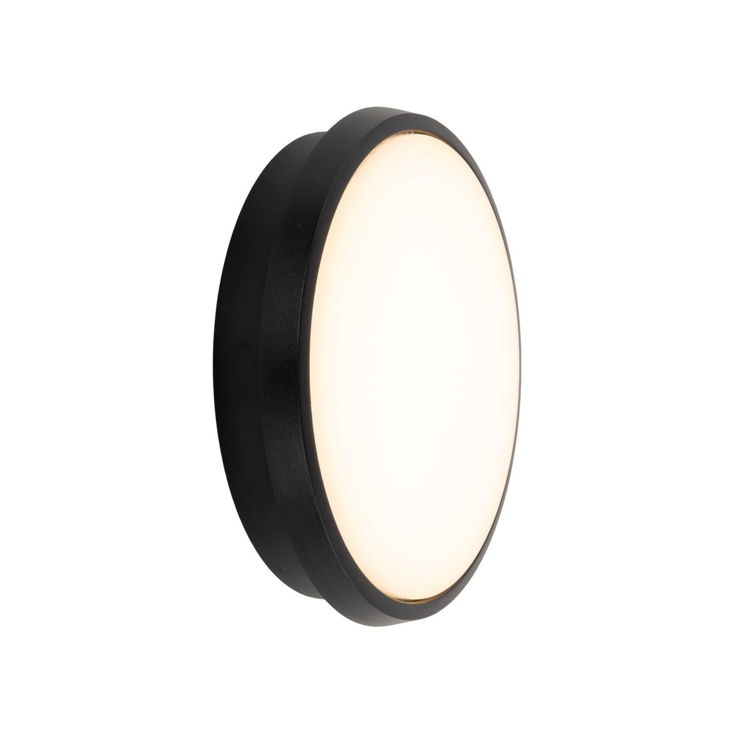 Plafon zewnętrzny LED SFERIS Czarny śr. 24,5 cm