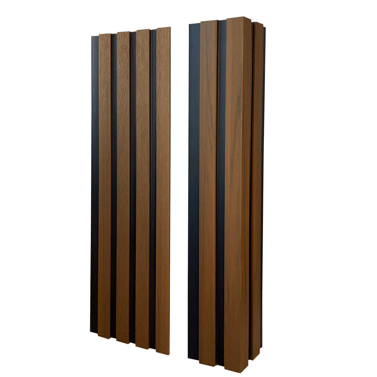 Deska Kompozytowa Narożna Lamelowa DUO Teak/Czarny - dł. 2,9 m