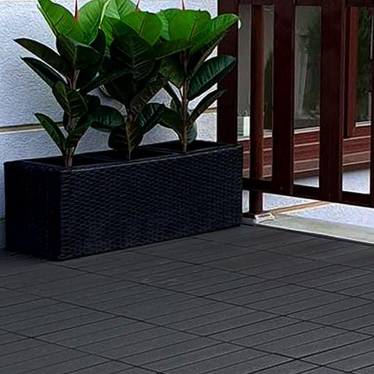 Podest Tarasowy Kompozytowy Narożny Prawy Antracyt