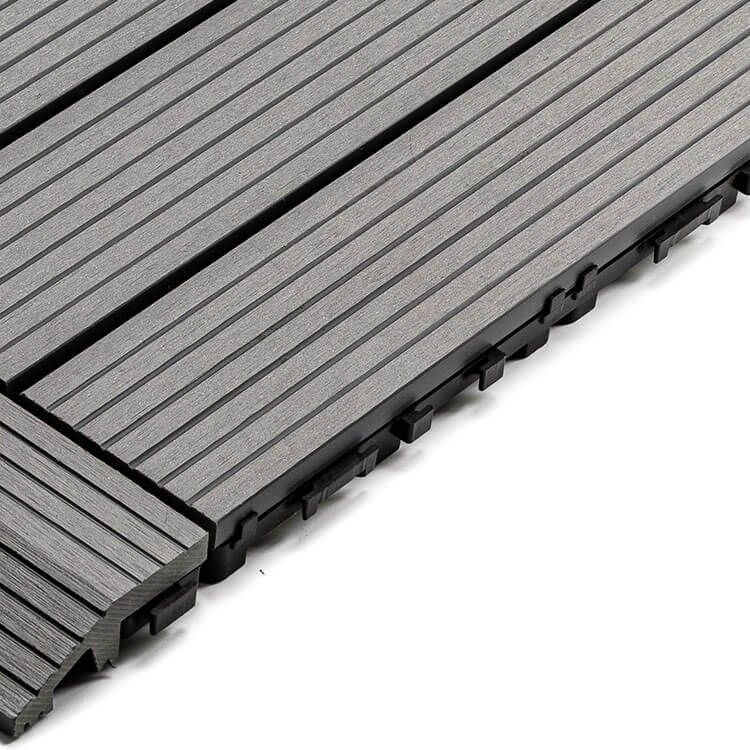 Podest Tarasowy Kompozytowy Narożny Prawy Jasny Szary