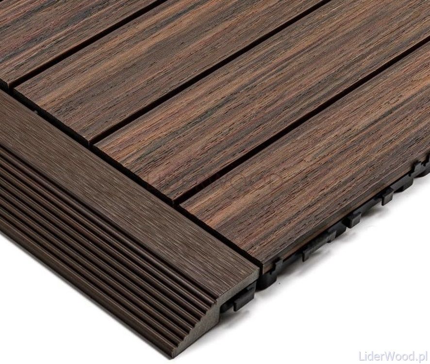 Podest Tarasowy Kompozytowy Premium Boczny Redwood