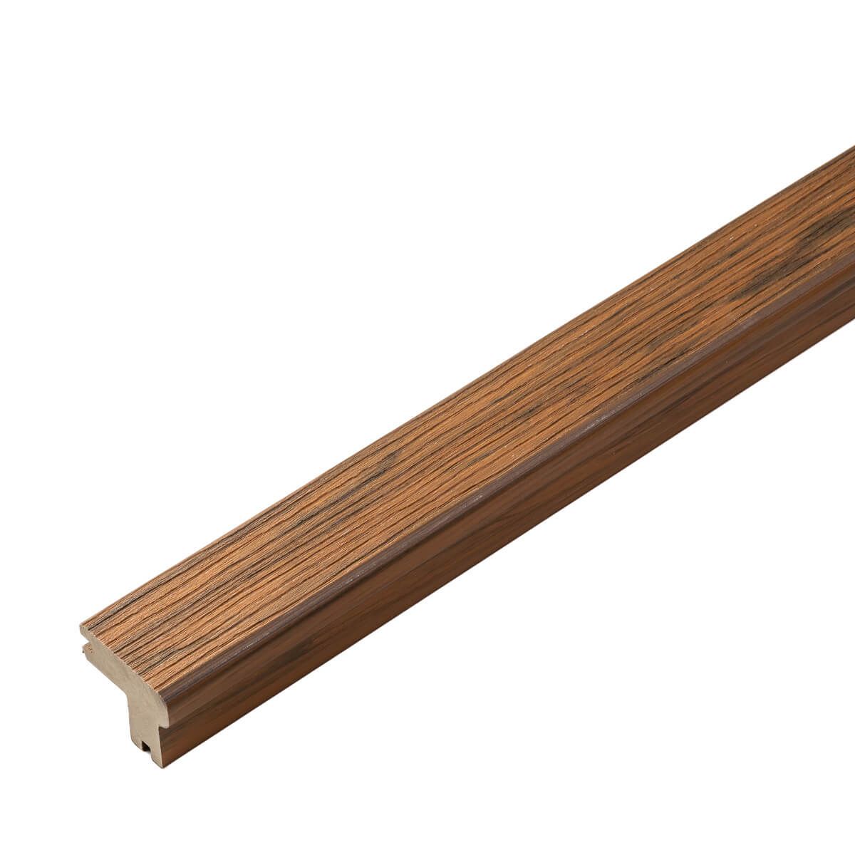Deska kompozytowa zakończeniowa schodowa Premium Teak – dł. 2,8 m