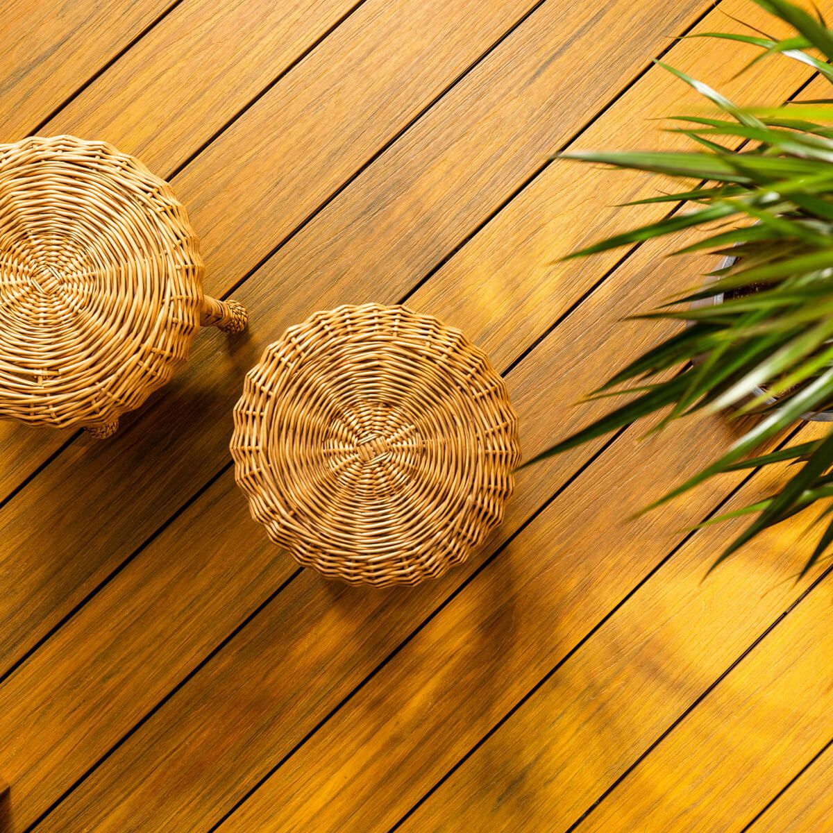 Deska Tarasowa Kompozytowa Premium Amber / Antique – dł. 3,5 m