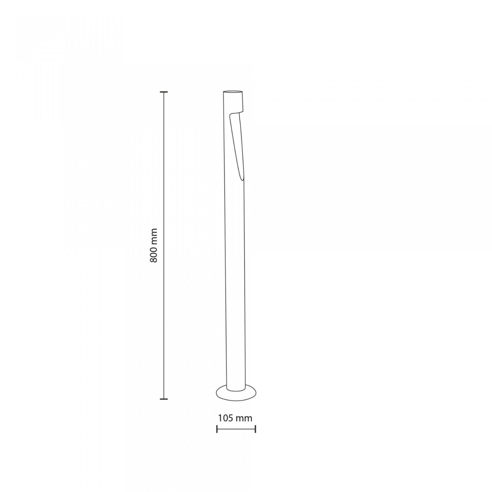 Lampa zewnętrzna słupek ogrodowy LED SENA wys. 80 cm Lampa zewnętrzna słupek ogrodowy LED SENA wys. 80 cm