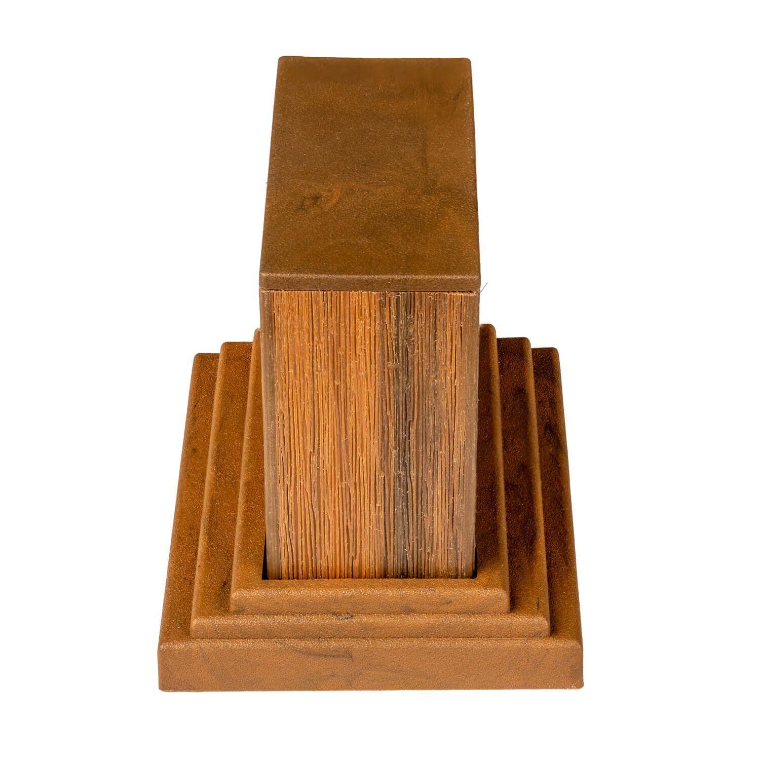 Zaślepka do profili dekoracyjnych 9 x 4 cm Premium Teak Zaślepka do profili dekoracyjnych 9 x 4 cm Premium Teak