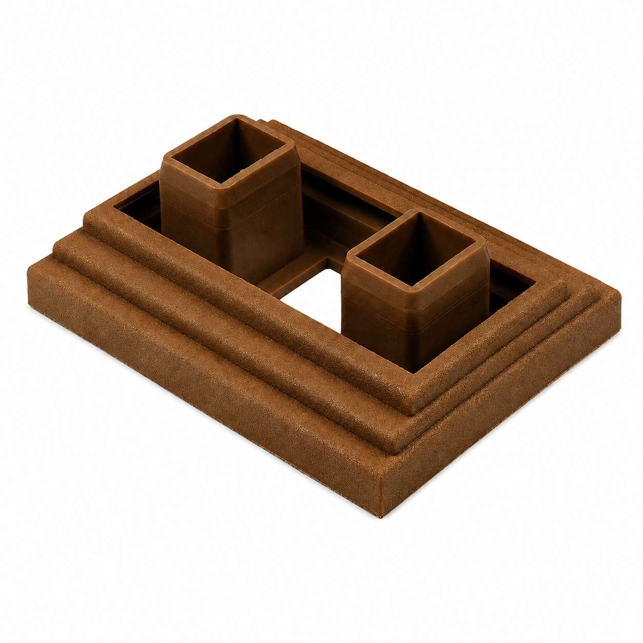 Element mocujący do profili dekoracyjnych 9 x 4 cm Premium Teak Element mocujący do profili dekoracyjnych 9 x 4 cm Premium Teak