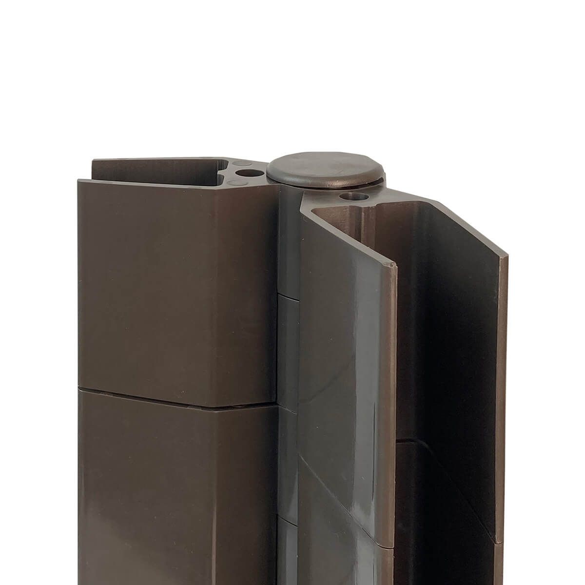 Łącznik do grządek podwyższonych, z kotwą, regulowany, brązowy – zestaw 4 szt.