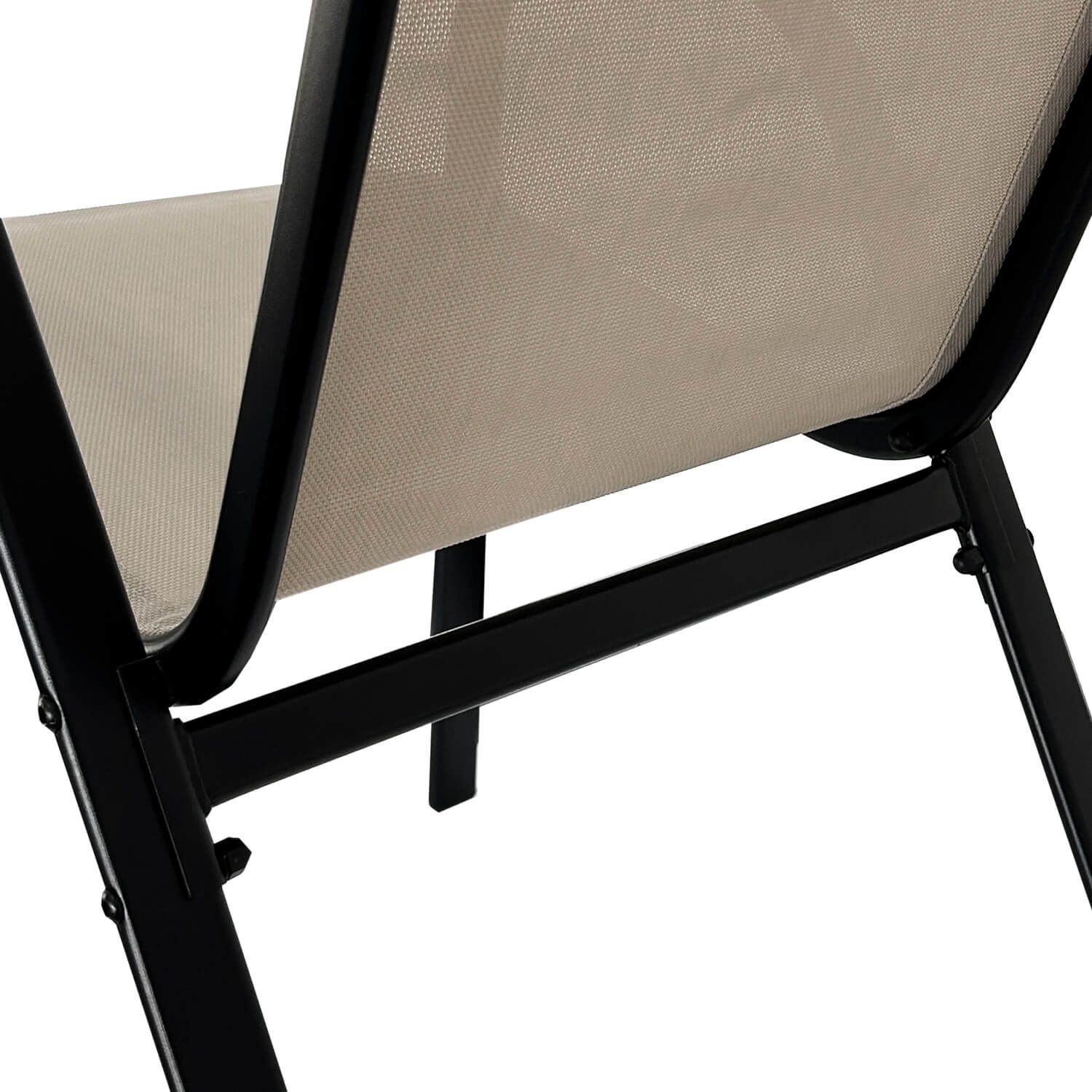 Krzesło Ogrodowe Terra Beżowe – zestaw 4 krzeseł