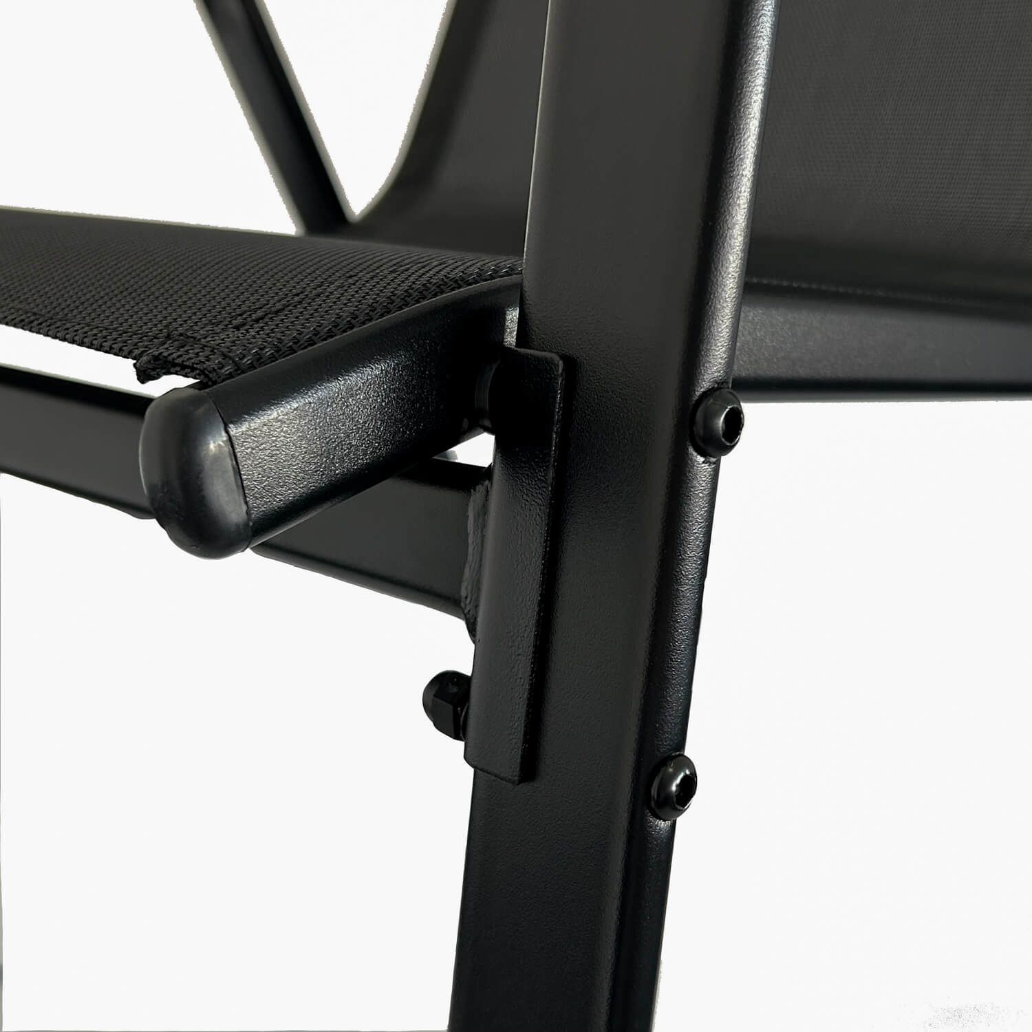 Krzesło Ogrodowe Terra Czarne – zestaw 6 krzeseł