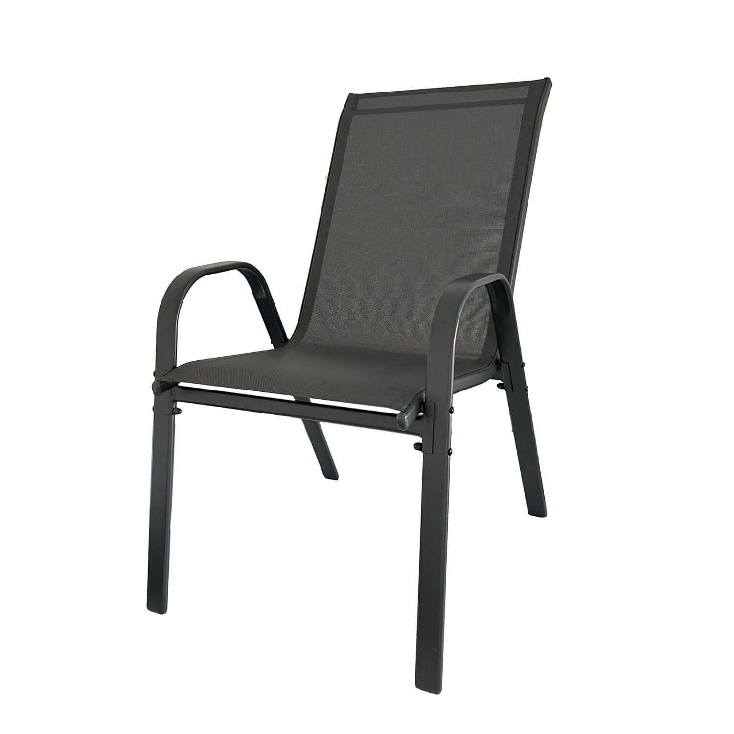 Krzesło Ogrodowe Terra Szare– zestaw 6 krzeseł