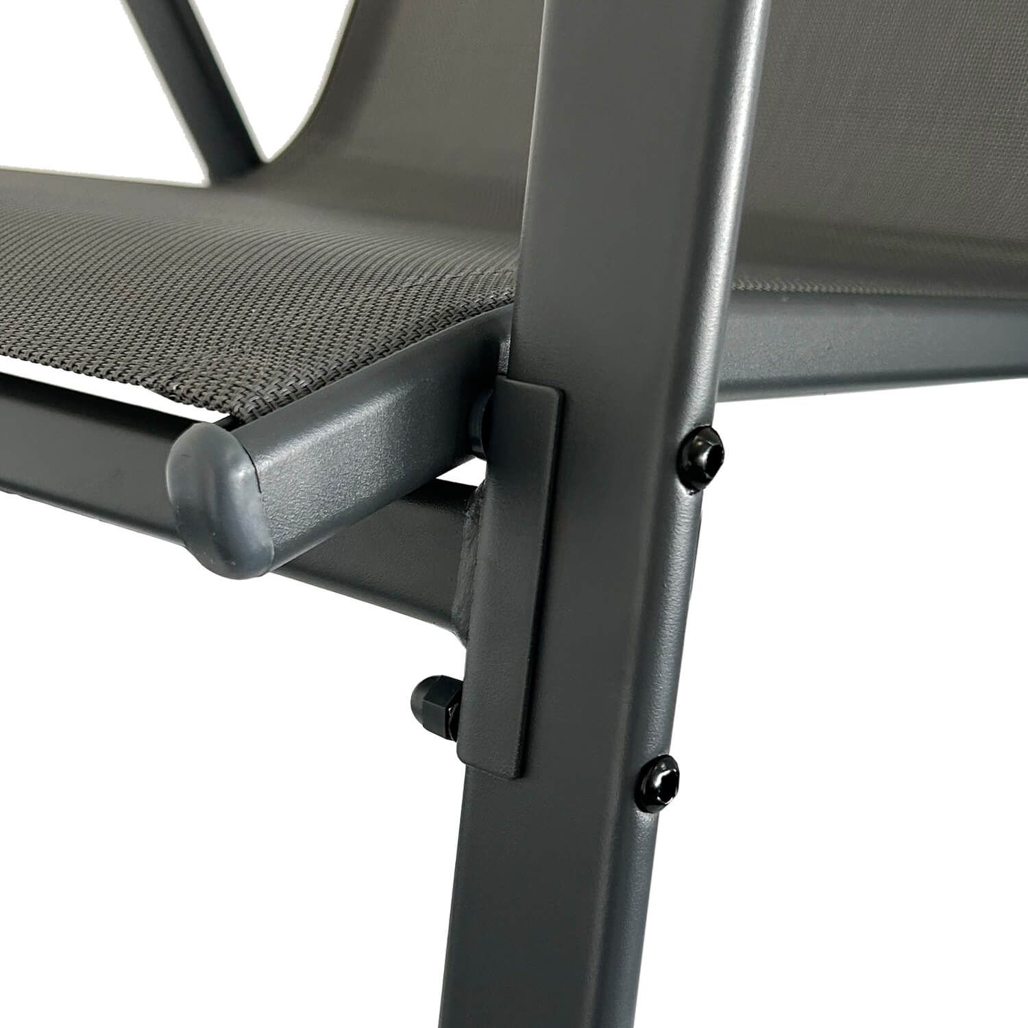 Krzesło Ogrodowe Terra Szare– zestaw 6 krzeseł