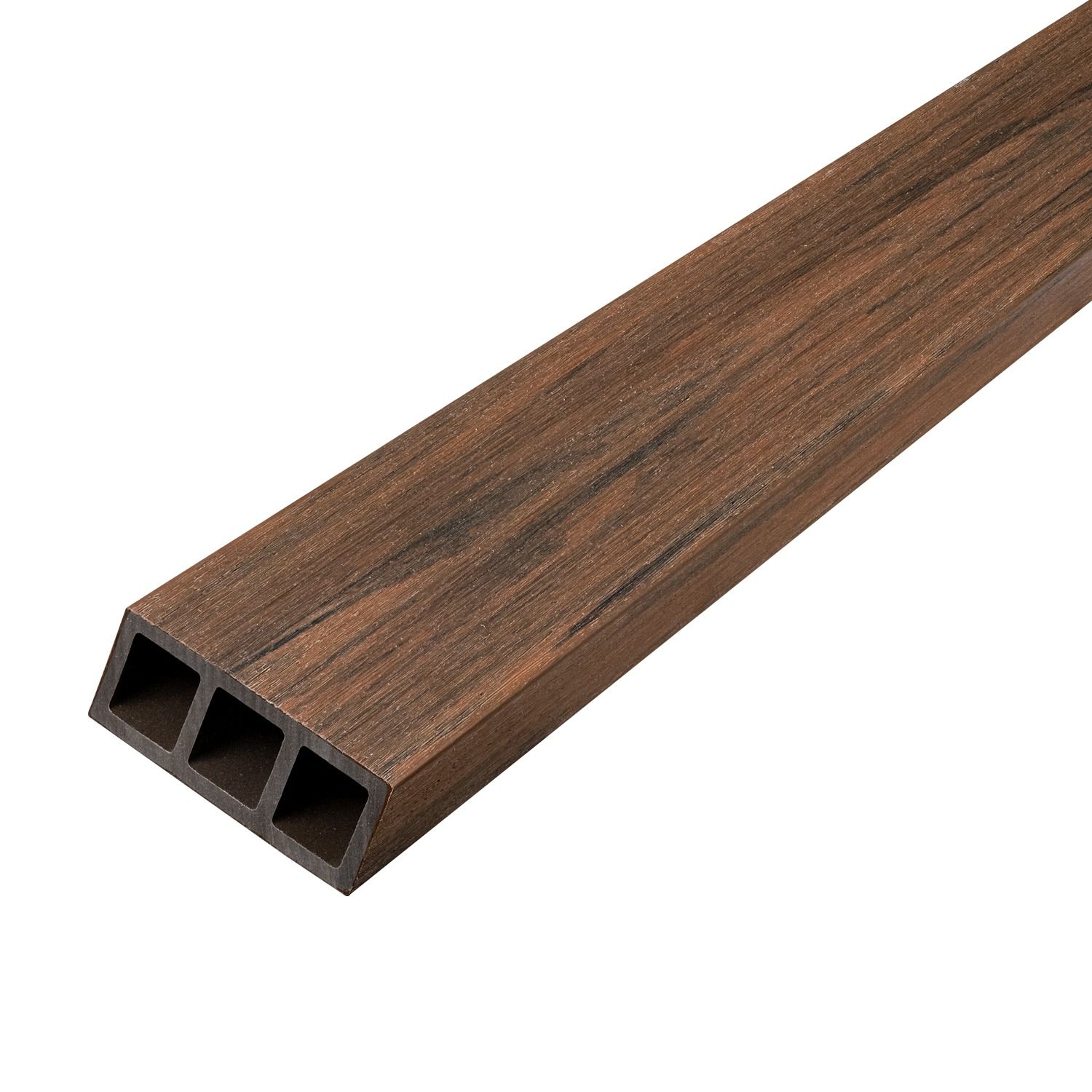 Profil Kompozytowy Dekoracyjny Lamel 9x4 cm Premium Teak – dł. 2,8 m