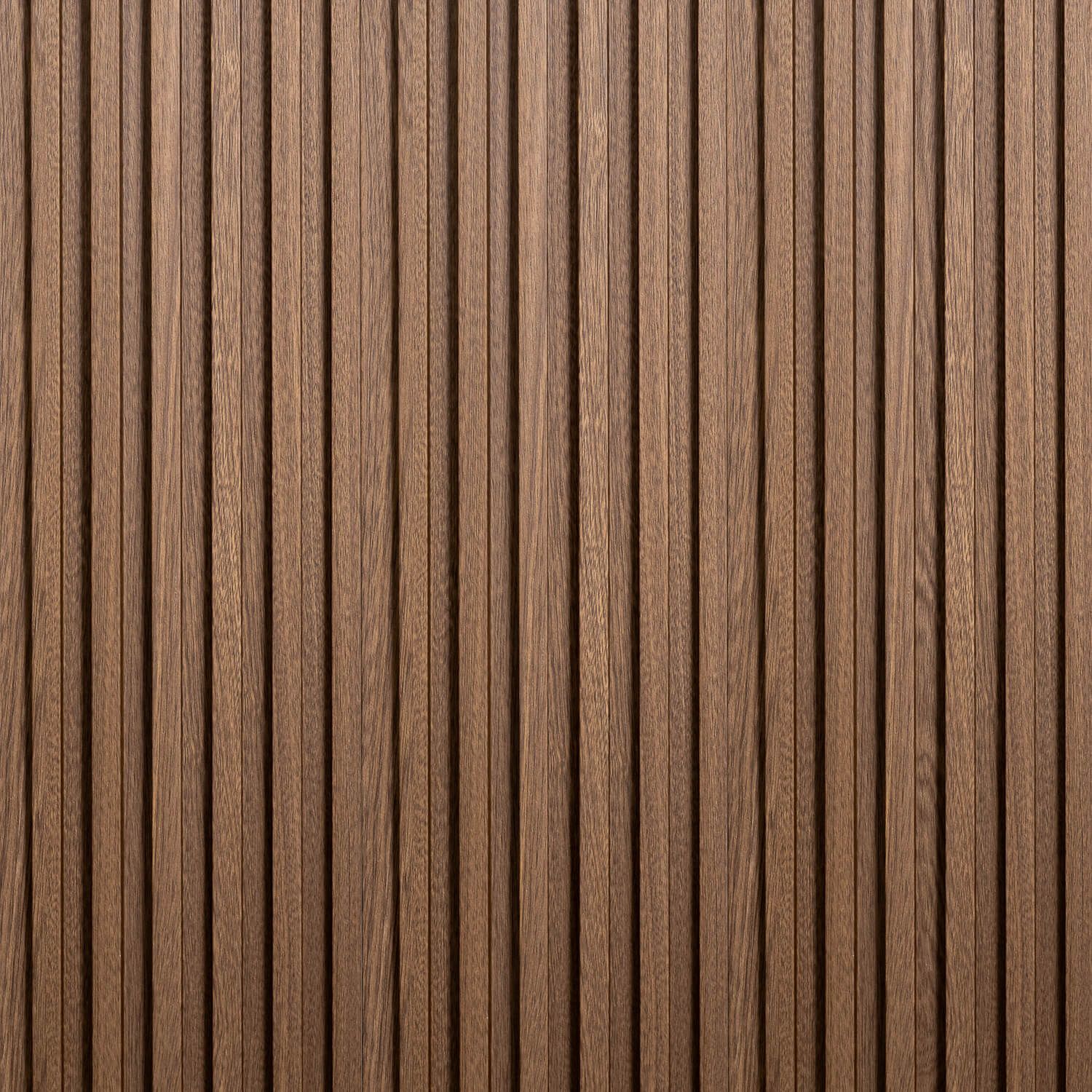 Lamele Ścienne SPC Niskie Dąb Ciemny Mat 1,2 x 15,5 cm – dł. 2,8 m