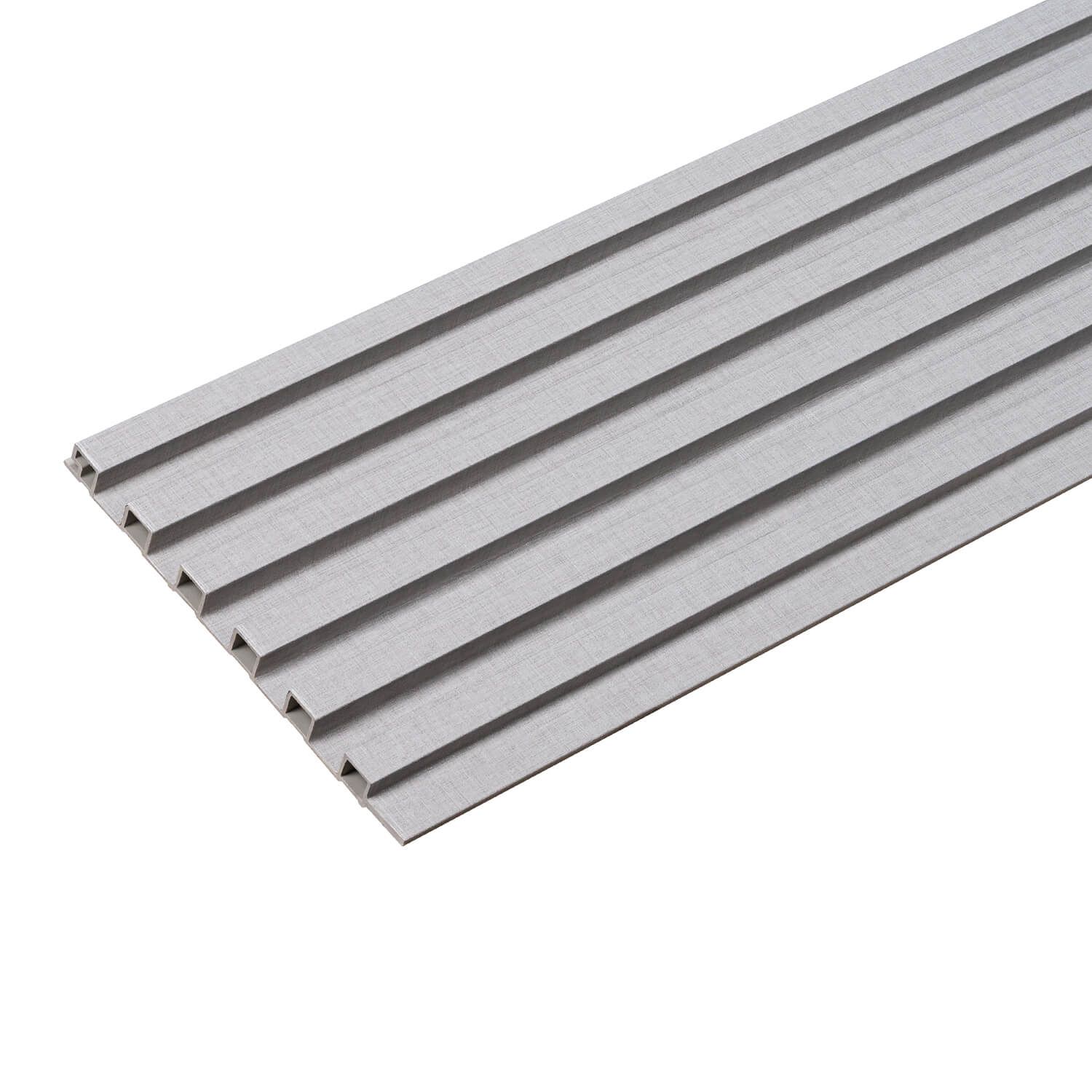 Lamele Ścienne SPC Niskie Tweed Ciemny Mat 1,2 x 15,5 cm – dł. 2,8 m