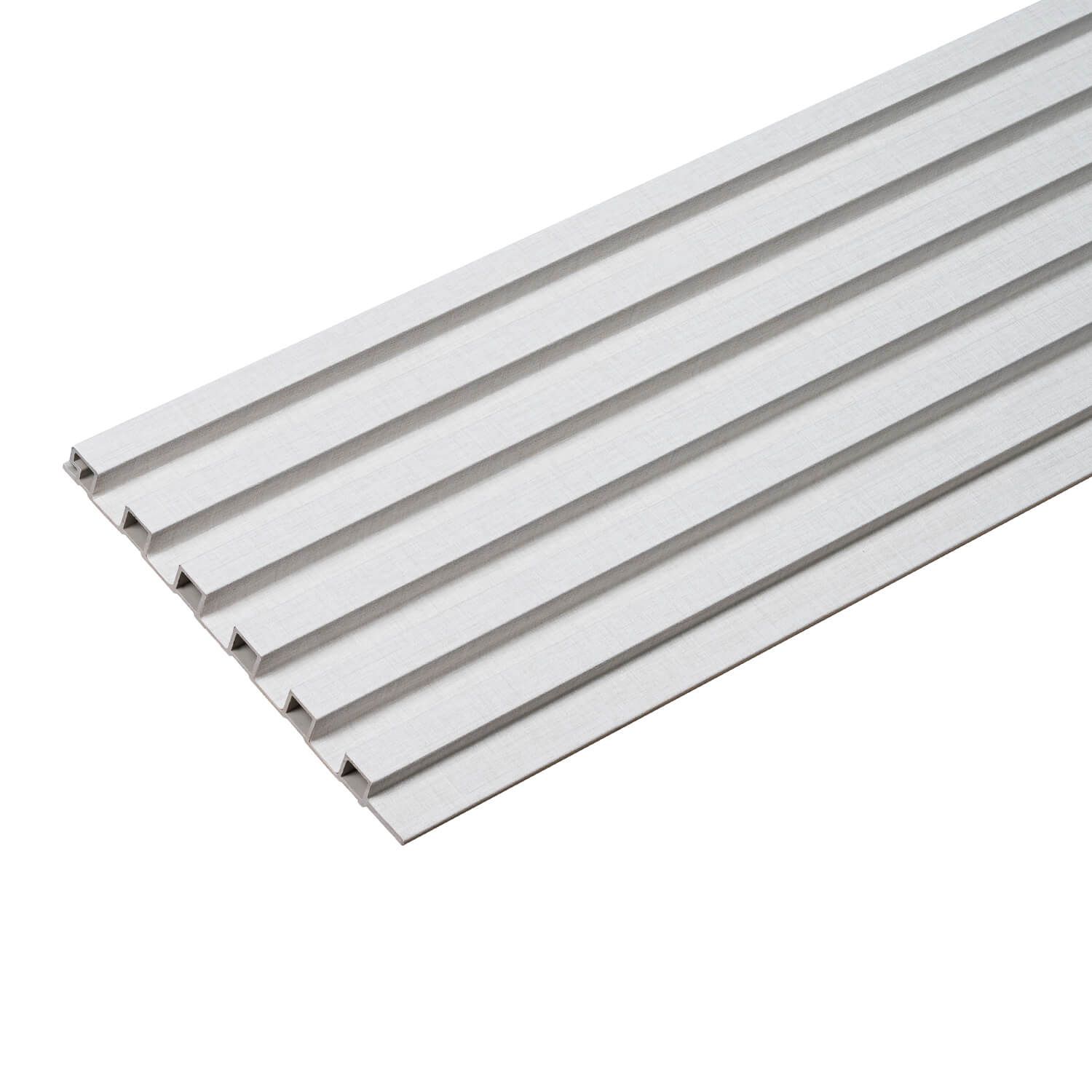  Lamele Ścienne SPC Niskie Tweed Jasny Mat 1,2 x 15,5 cm – dł. 2,8 m 