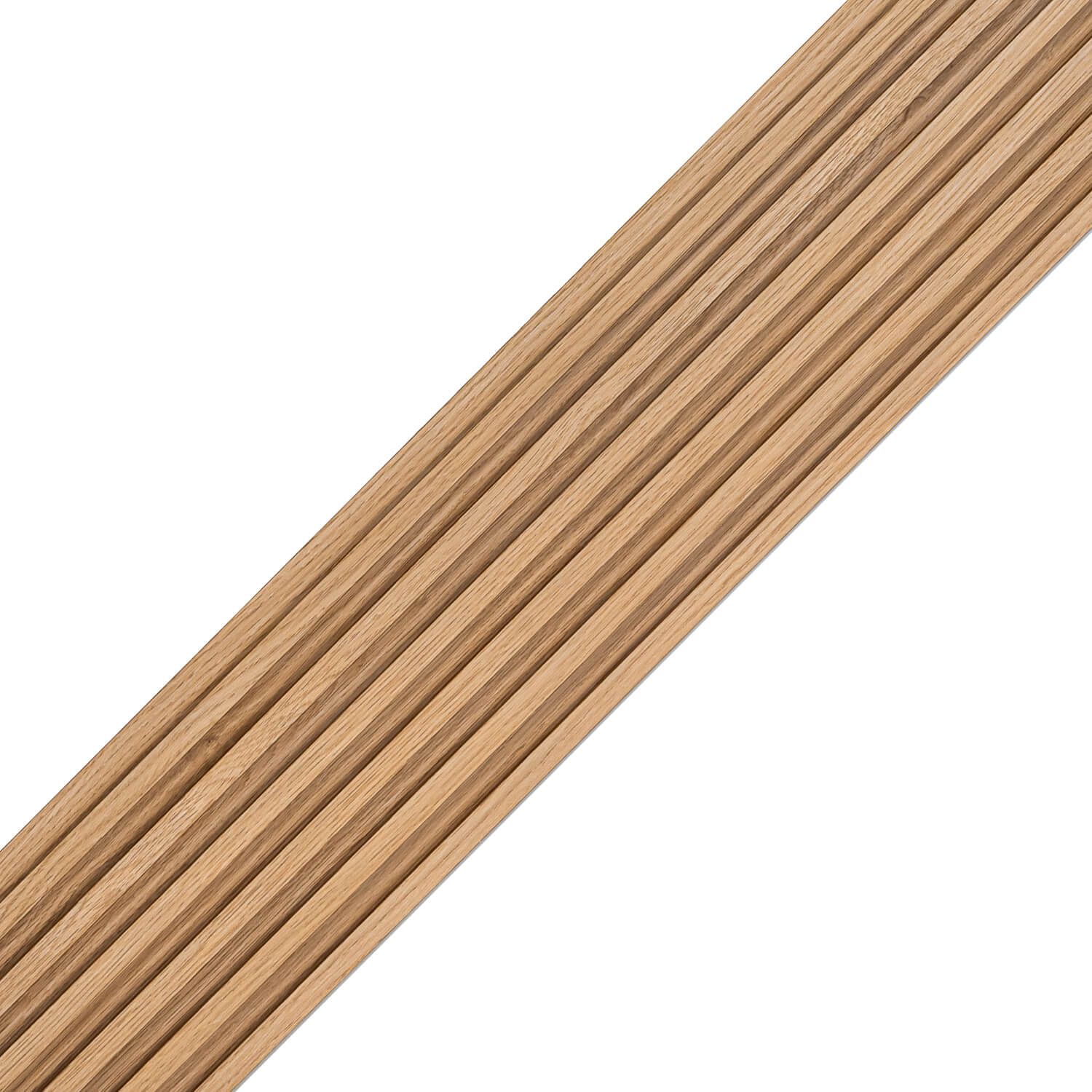 Lamele Ścienne SPC Niskie Dąb Złoty Mat 1,2 x 15,5 cm – dł. 2,8 m