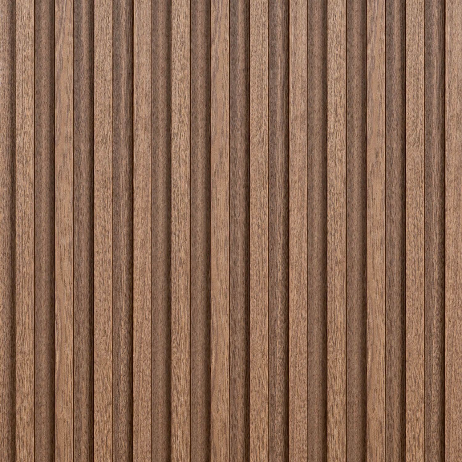 Lamele Ścienne SPC Wysokie Dąb Ciemny Mat 1,7 x 14,9 cm – dł. 2,8 m