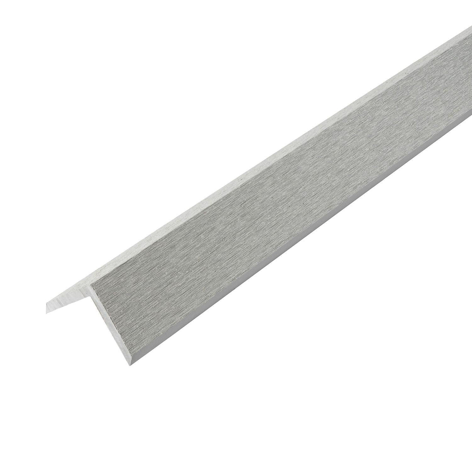 Listwa Kompozytowa Kątowa Classic Ciepły Szary 50x50 mm – dł. 2,4 m Listwa Kompozytowa Kątowa Classic Ciepły Szary 50x50 mm – dł. 2,4 m