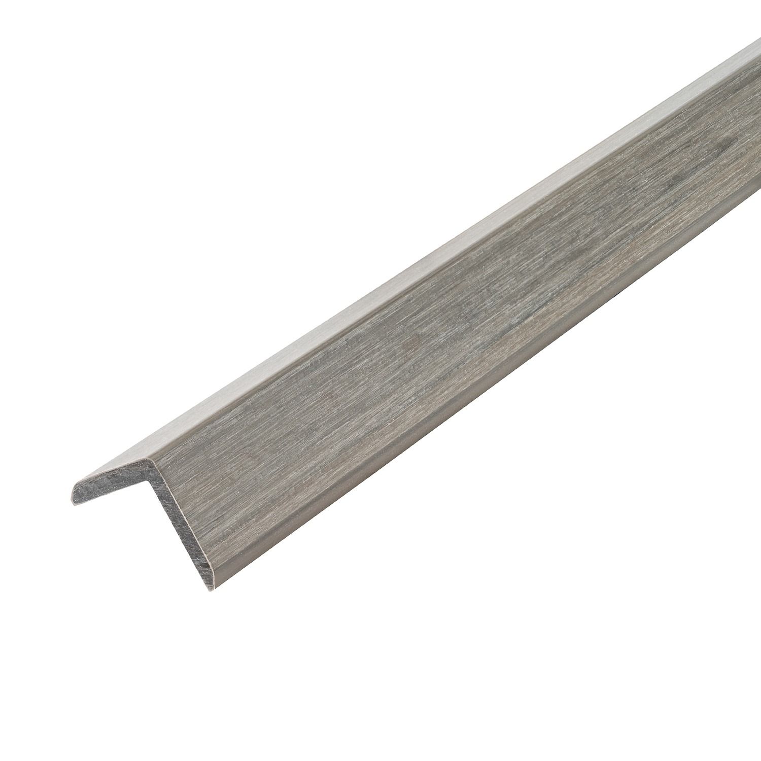 Listwa Kompozytowa Kątowa Polimer Antique 50×50 mm – dł. 3 m (szara) Listwa Kompozytowa Kątowa Polimer Antique 50×50 mm – dł. 3 m (szara)