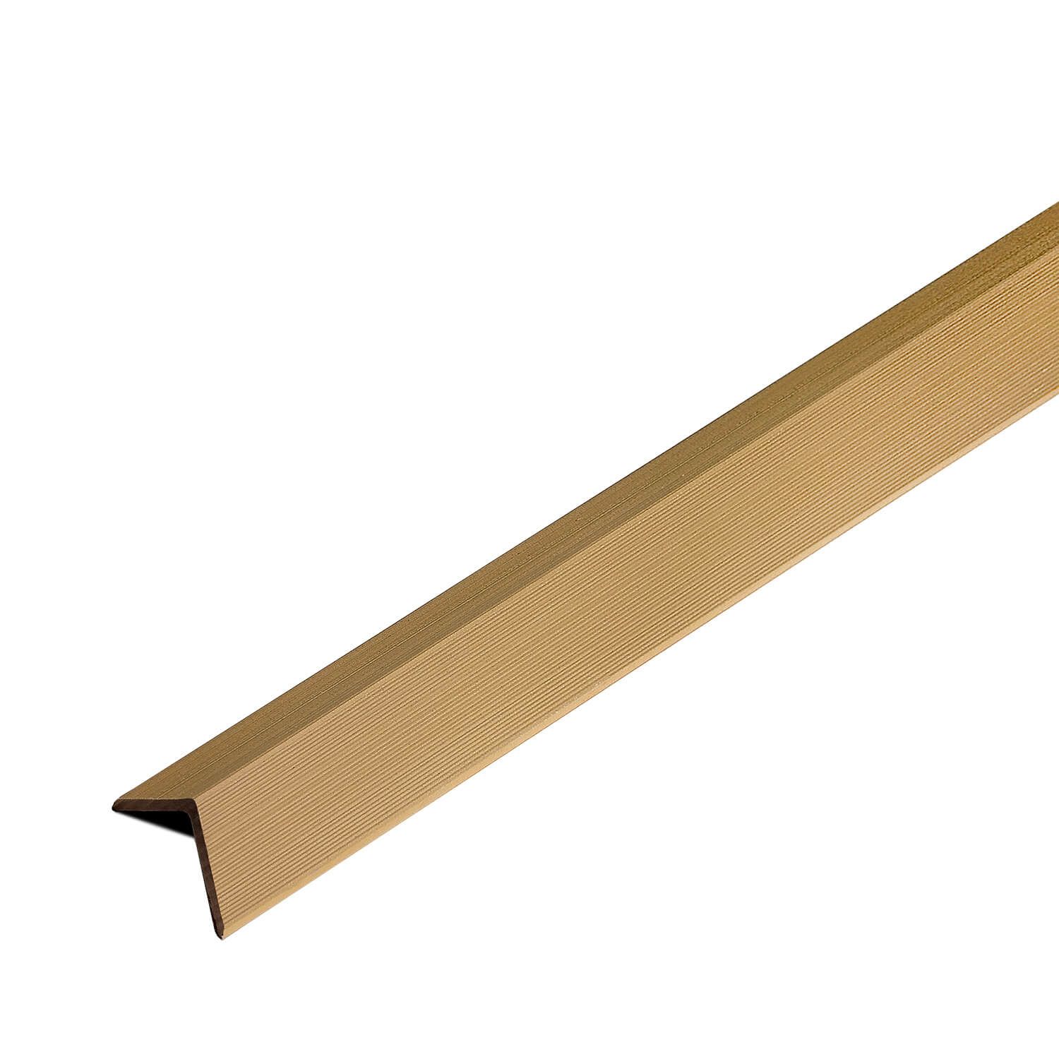 Listwa Kompozytowa Kątowa Premium Dąb 45x45 mm do lameli elewacyjnych – dł. 2,9 m