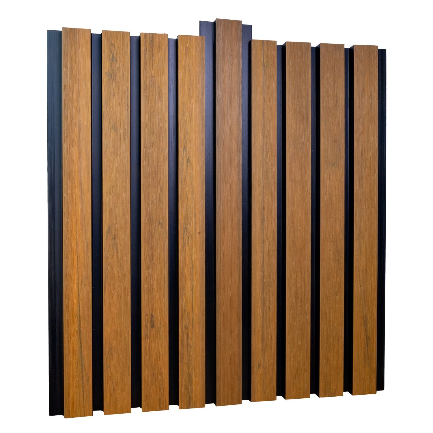 Listwa Kompozytowa Łączeniowa Lamelowa Premium Złoty Dąb / Czarny – dł. 2,9 m