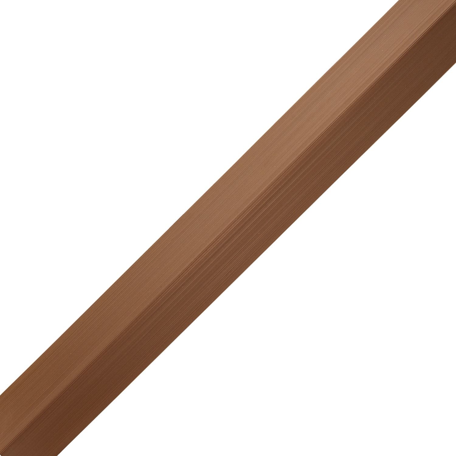 Listwa Kompozytowa Kątowa Premium Teak 50x50 mm – dł. 2,9 m