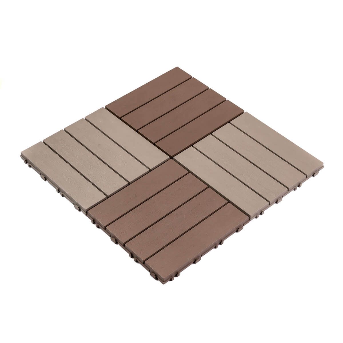 Podest Tarasowy Uni-Floor PCV Eco Antracyt 29 x 29 x 2 cm Podest Tarasowy Uni-Floor PCV Eco Antracyt 29 x 29 x 2 cm