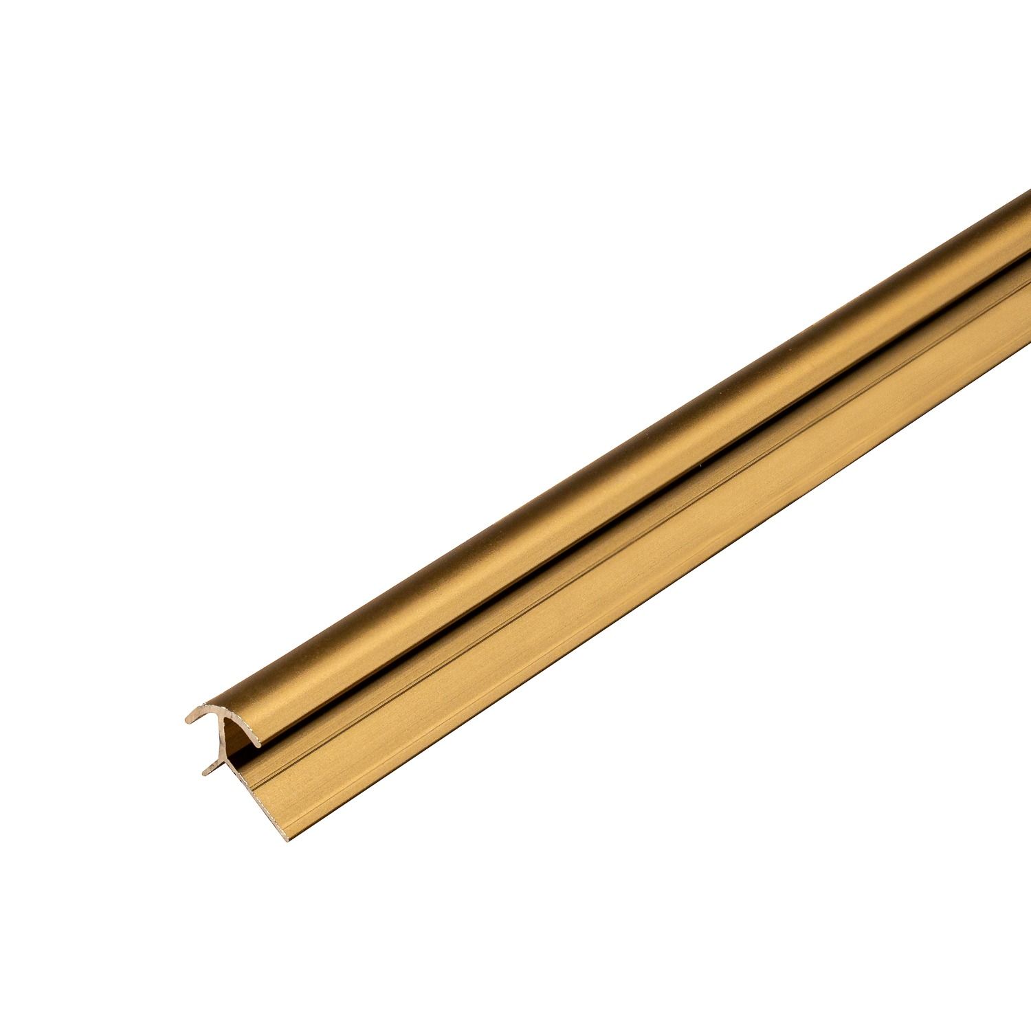 Narożnik zewnętrzny aluminiowy 3,5 mm do paneli ściennych Złoty Mat – 2,9 m Narożnik zewnętrzny aluminiowy 3,5 mm do paneli ściennych Złoty Mat – 2,9 m