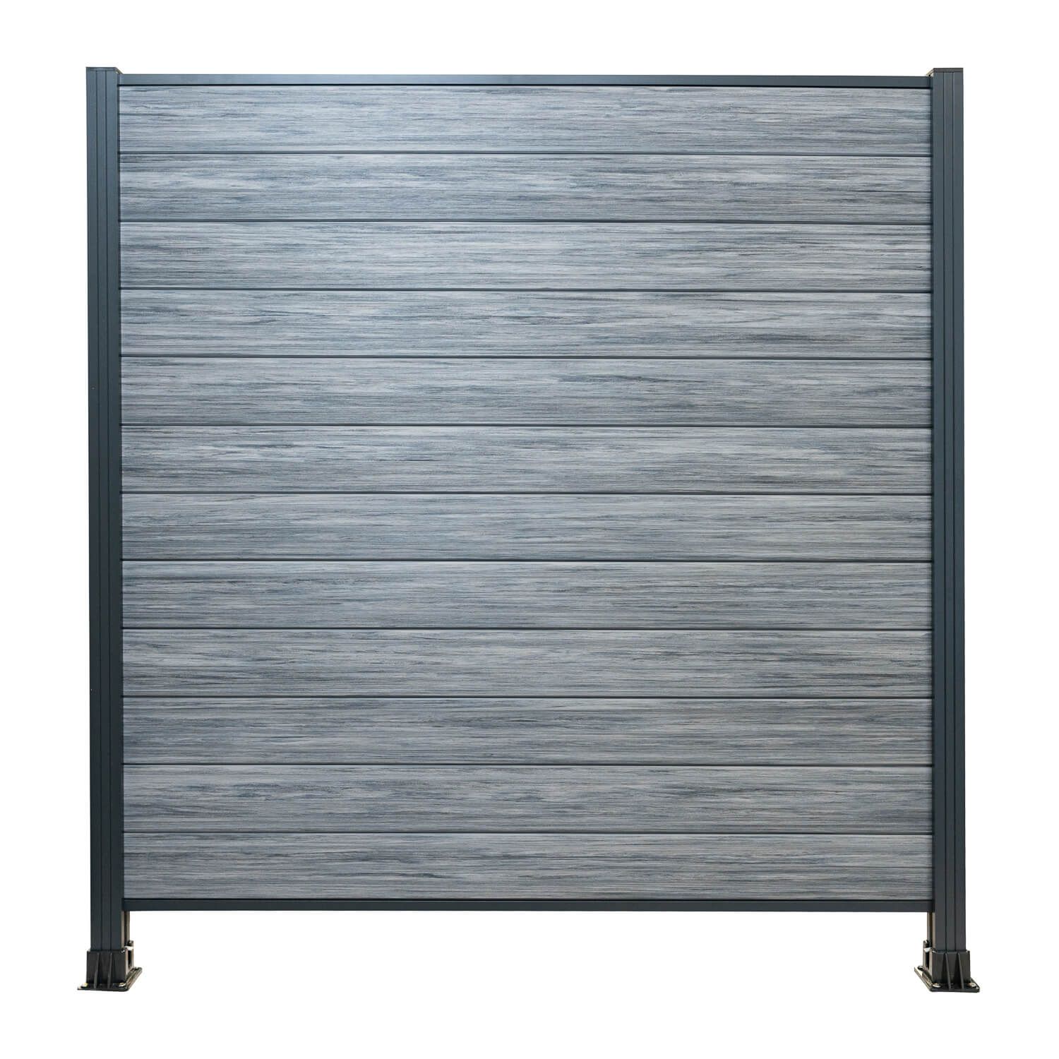 Panel ogrodzeniowy kompozytowy Premium Gray – 1 słupek