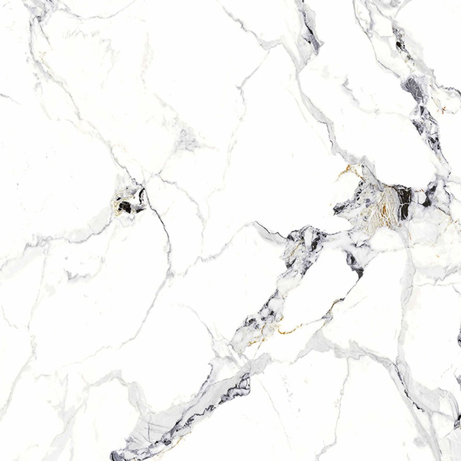 Panel Ścienny SPC Marmur Carrara Biały Połysk 120 x 280 4mm  (A)