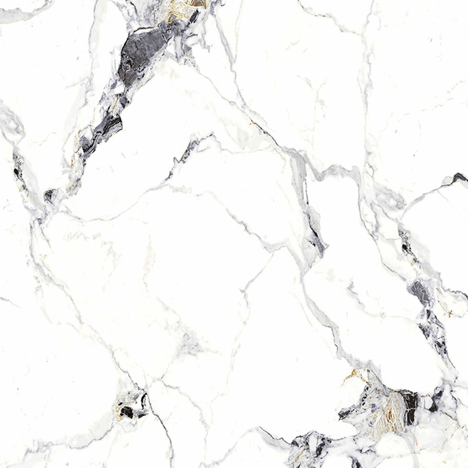 Panel Ścienny SPC Marmur Carrara Biały Połysk 120 x 280 4mm  (A)